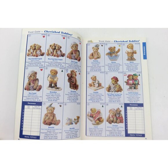 CHERISHED TEDDIES 1999 Collectors Value Guide Book By Checkerbee Publishing - Picture 6 of 10